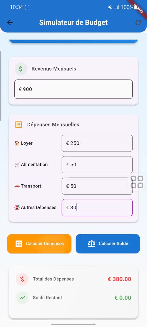 create a custom flutter mobile application