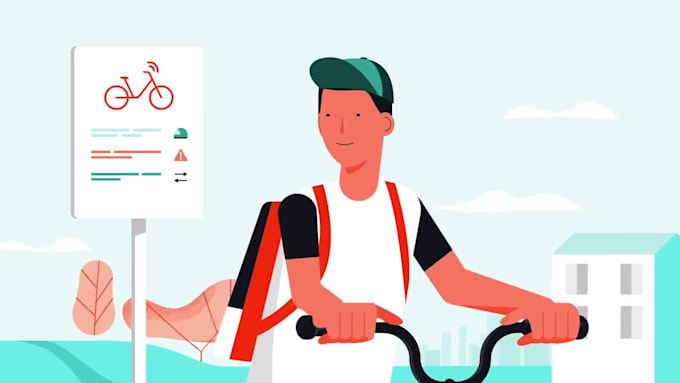 custom explainer video animation modern style