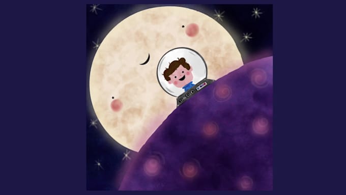 create custom creative whimsical children story book illustrations