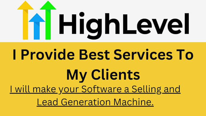 be gohighlevel expert for go high level website and sales funnel