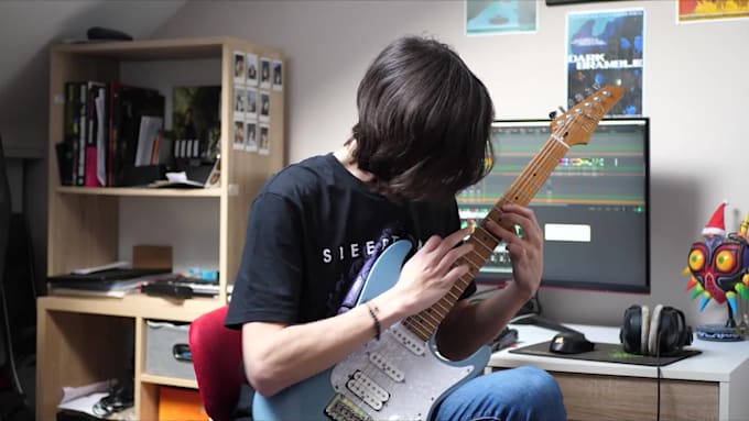 write original modern guitar riffs in guitar pro