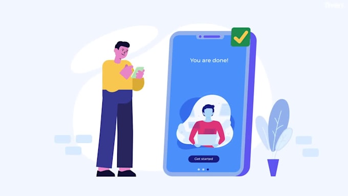 create custom 2d explainer video