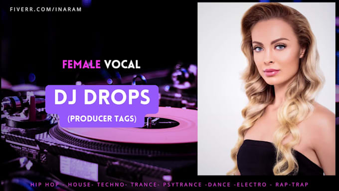 record female girly dj drops producer tags