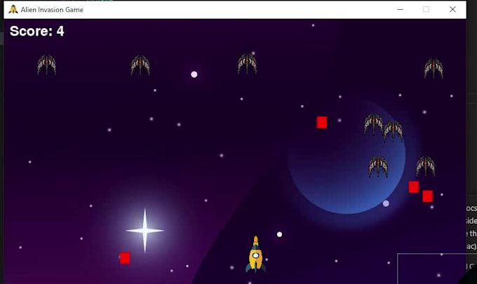 Create a game in python using pygame for you by Ehsanarts | Fiverr
