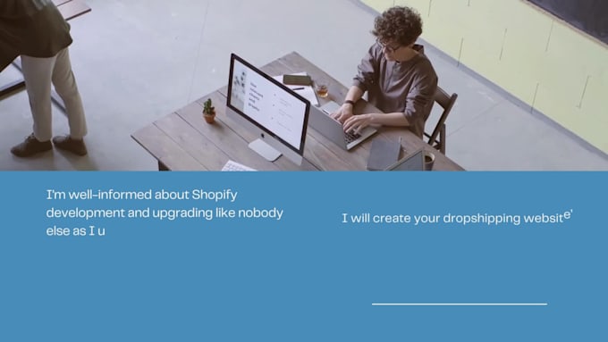 setup shopify store or dropshipping website
