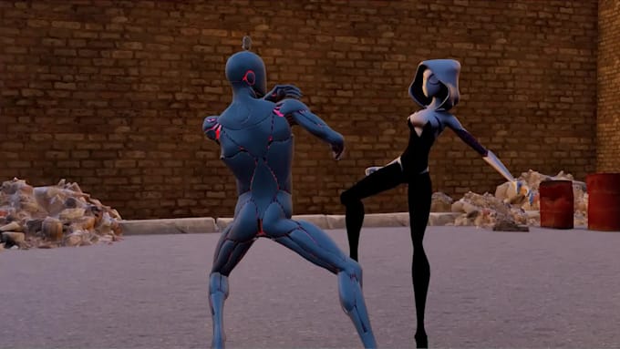 Do 3d game character animation for game 3d game animation with unity ...