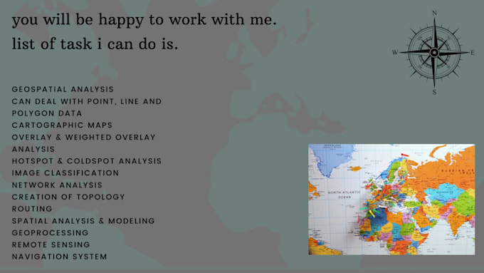 do spatial analysis, mapping and all other tasks in arcmap and erdas imagine