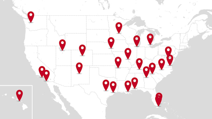 Create a map animation for your business by S11_services | Fiverr