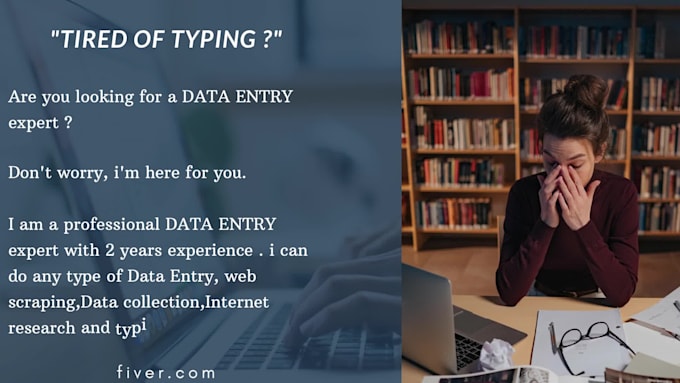 do fastest data entry in one day ,web scraping