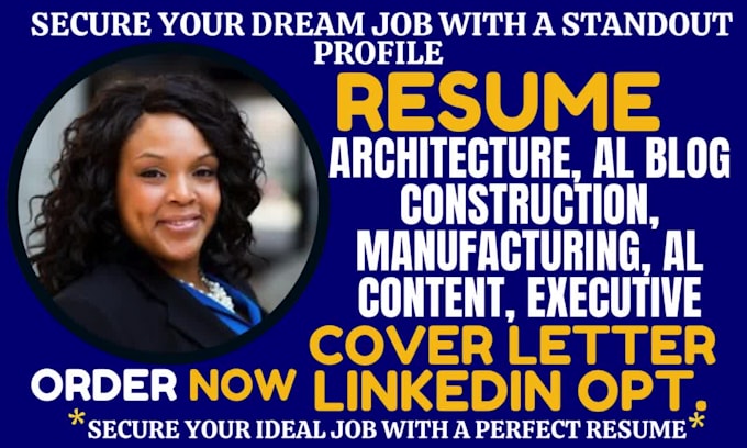 create professional architecture resume construction mechanical and cover letter