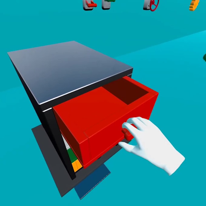 create hand tracking VR simulation  for quest 2