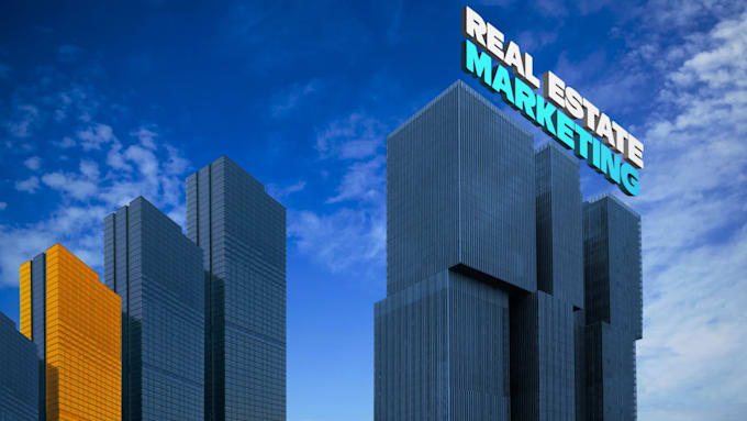 make 3d building blocks effect from real estate images