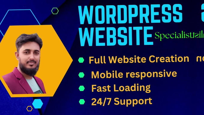 design fully responsive wordpress website