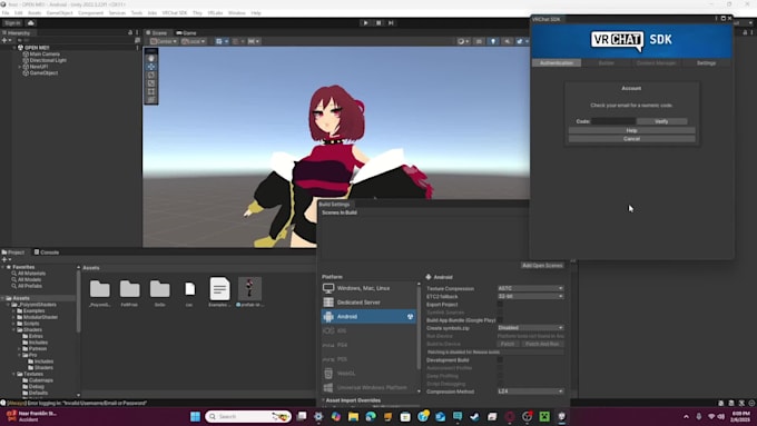 edit vrchat avatars and port blender models to vrchat
