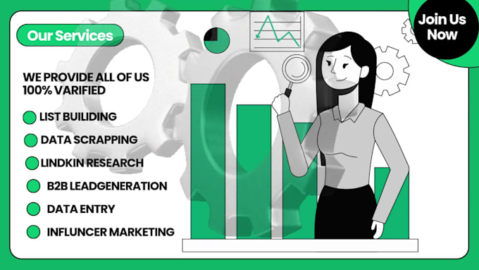 do highly targeted b2b lead generation and verified email list in any industry