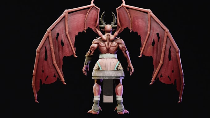 do optimized character modelling for game
