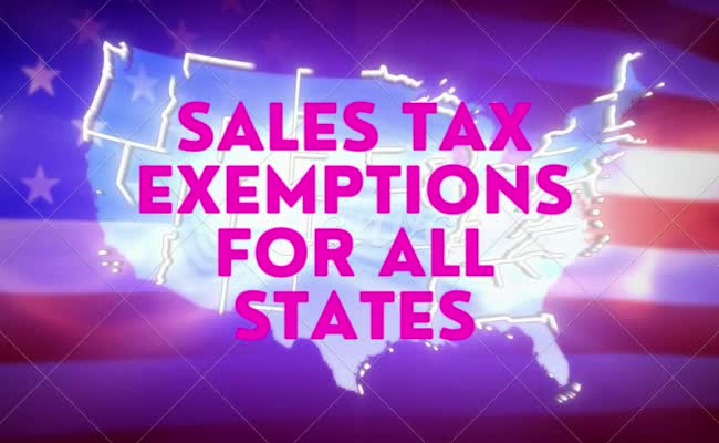 do walmart sales tax exemption in US states
