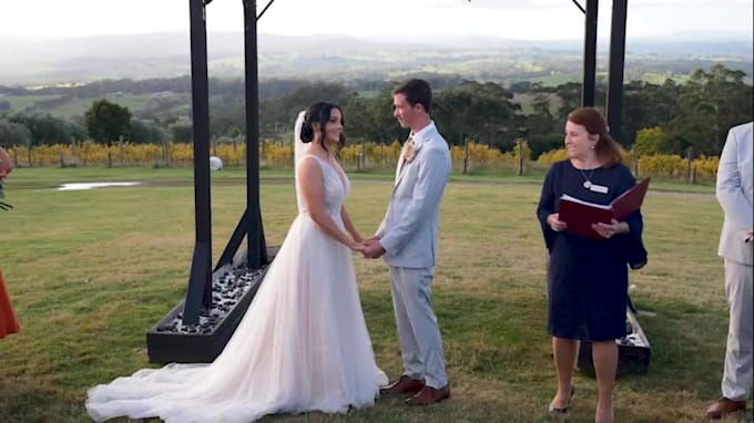 edit cinematic wedding film and photos with music, transitions and color grading