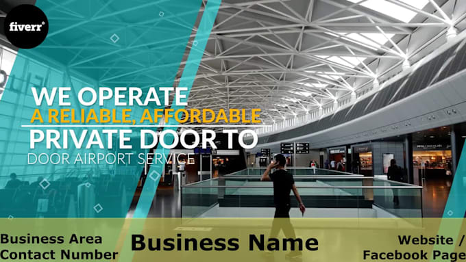 do airport transfer service slideshow promo video