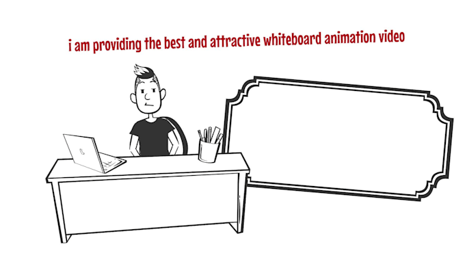 create a whiteboard animated explainer video for you