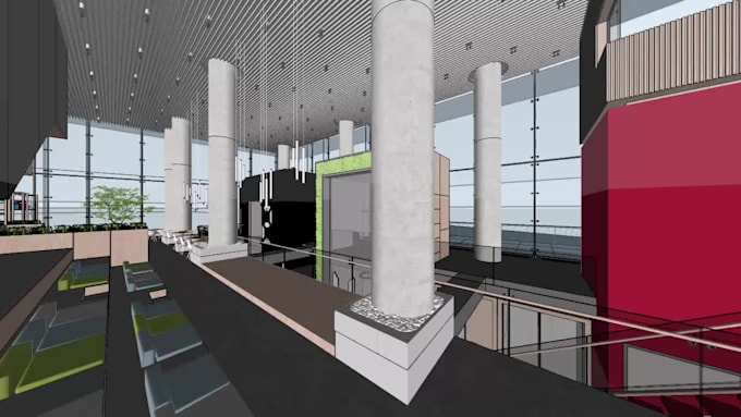 Create 3d sketchup models for interior and exterior designs by ...