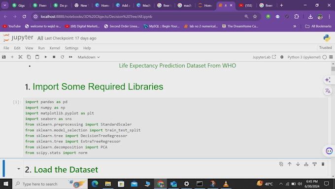 make professional machine leraning and deep learning projects