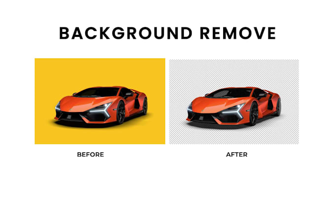 complex background removal professionally