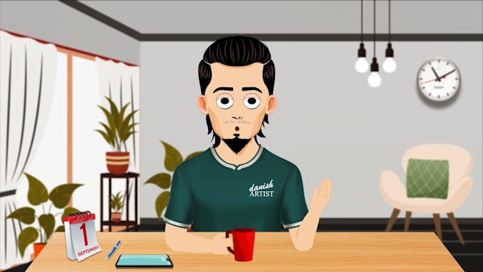 make basic cartoon animation