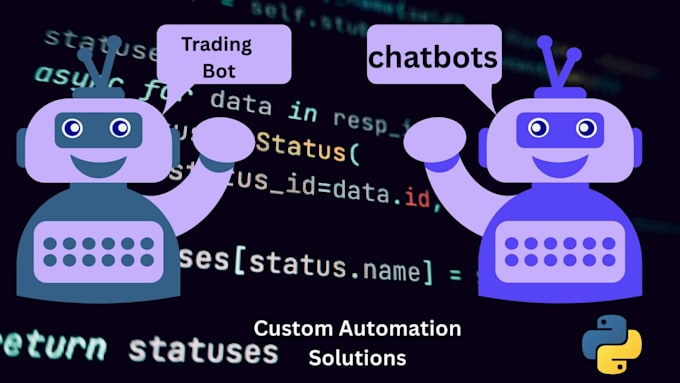 give you custom forex crypto trading view trading bots