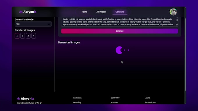 do ai website development and ai services