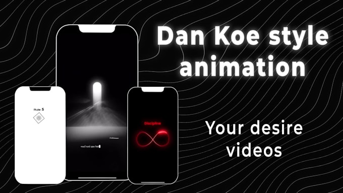 create dan koe style animation video