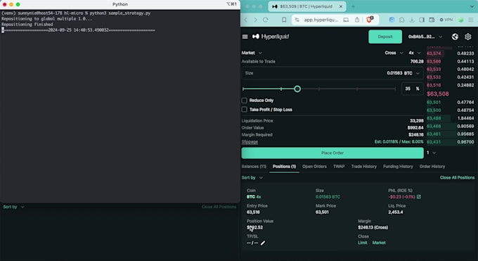 create a hyperliquid copy trading bot