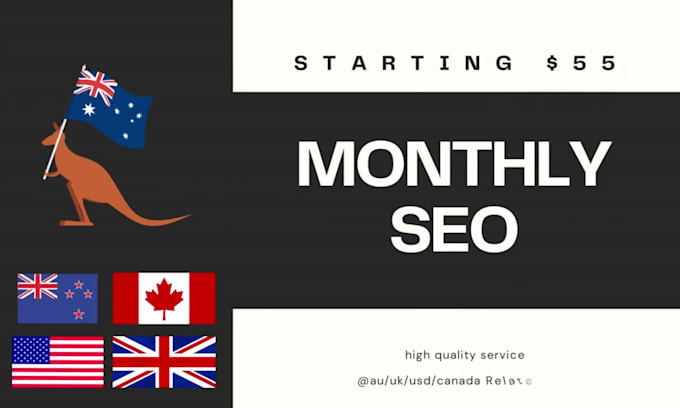 do monthly SEO service with 30 day support