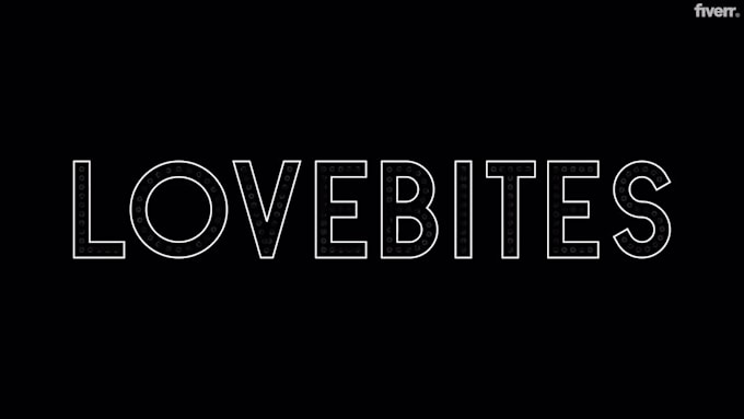create a neon intro text or logo animation