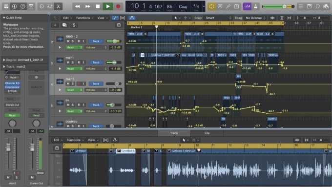 Professionally your vocals in logic pro x by Rubzofficial
