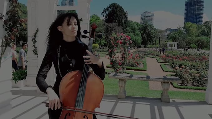 record the cello part for your project as fast as flash