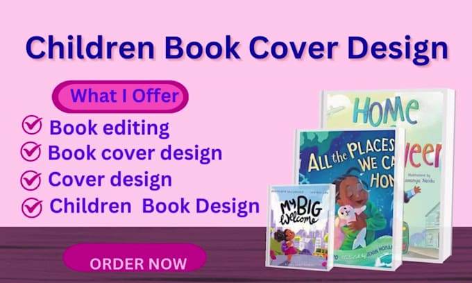 be your children book editor book editing  cover design