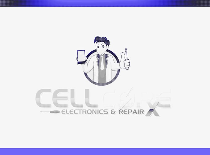 design awesome electronics logo with express deliver