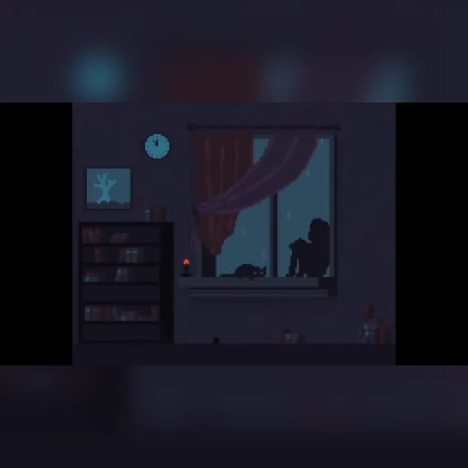 Create lofi pixel art animation for you by Dev_lekan | Fiverr