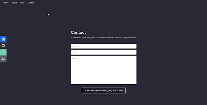 Make a portfolio using html , css, and javascript by Bictorperez11 | Fiverr