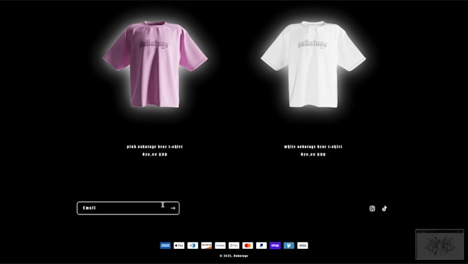 create a streetwear shopify website for your clothing brand