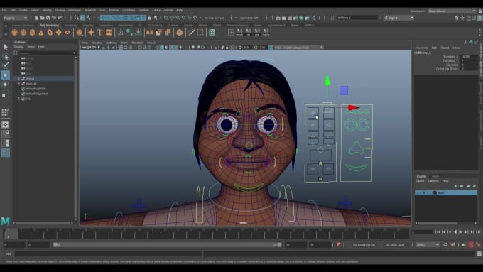 Do 3d rigging and 3d animation for maya on your character by Anibuddy ...