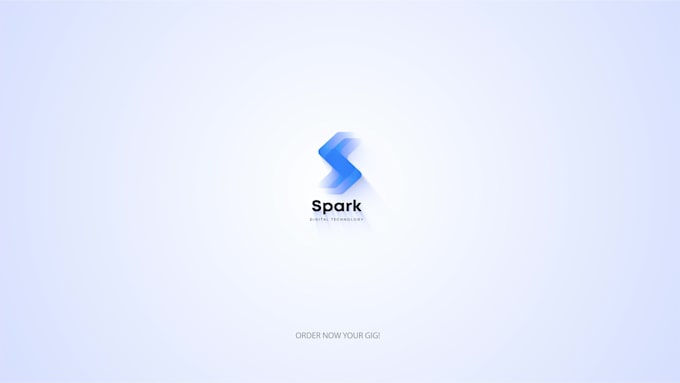 create a simple, abstract and minimalist logo animation