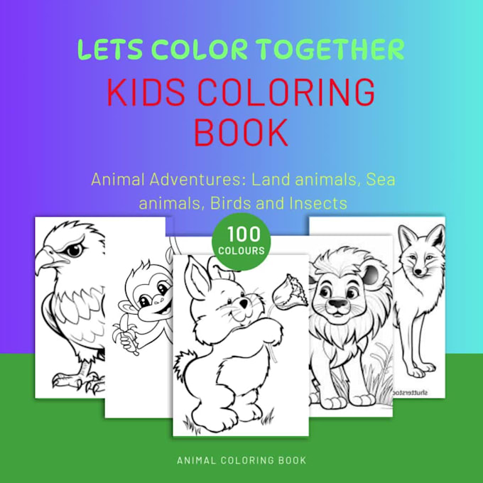 create ready to publish KDP journals, drawing, coloring book
