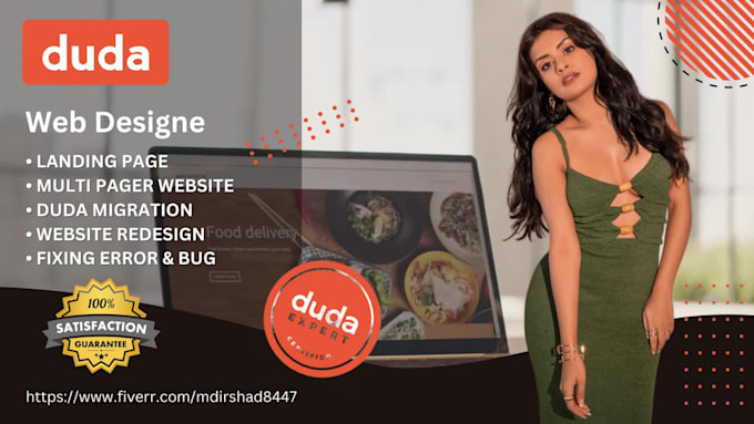 build you a website using the duda 2 0 website builder