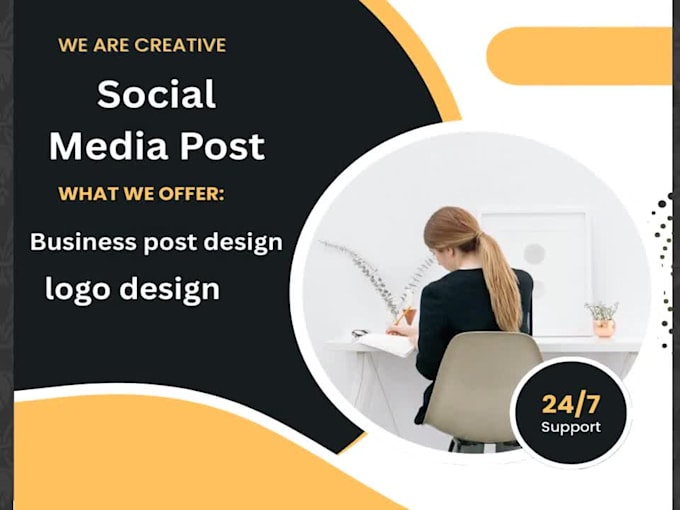 expert social media post design with 24hours