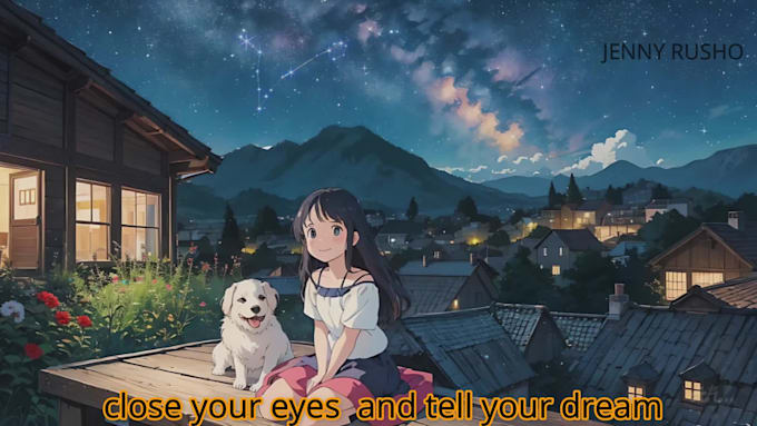 create lofi animation that you will relax in it