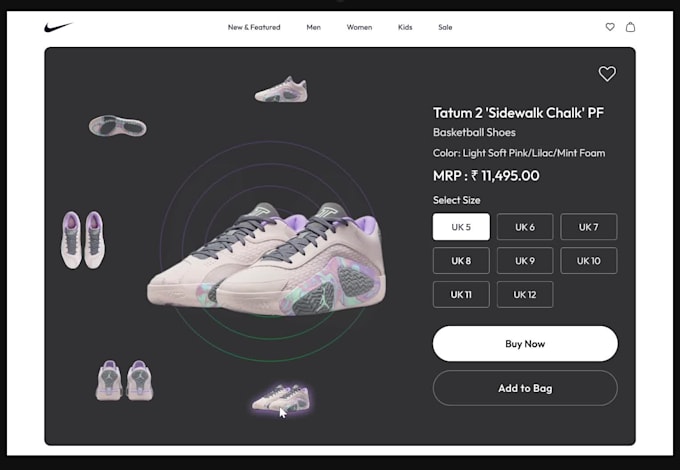 design website UI, dashboard