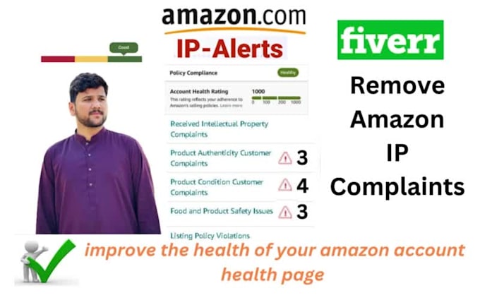 reinstate amazon product listing and remove intellectual property violation