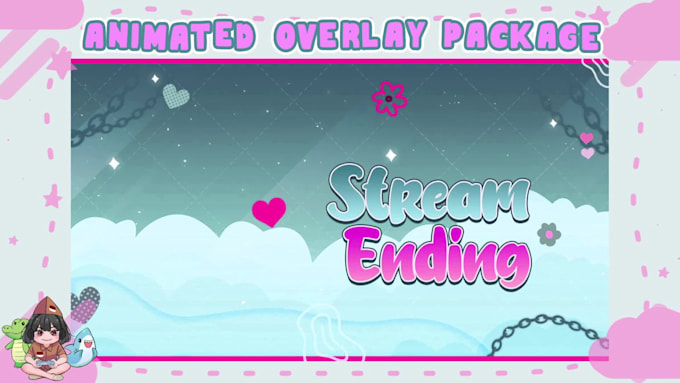 design overlay package for your twitch, youtube